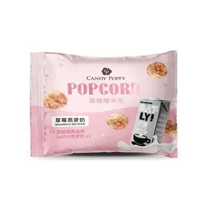 Fraise Avoine Boisson Popcorn Snack Pack Air Popcorn Pop-corn Pour La Vente En Gros