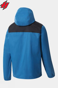 Chaqueta deportiva de nailon ligera de diseño personalizado para hombre, cortavientos transpirable de secado rápido con capucha, impermeable para Primavera, senderismo, Invierno - Product Image 3