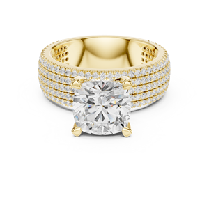 Bague en argent oxydé finition antique FLORA 14K - Product Image 6