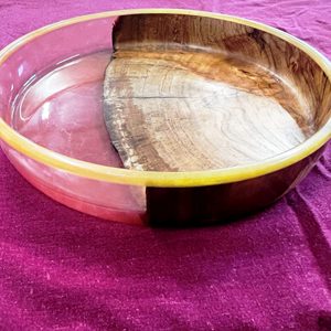 Tazón y Plato Decorativos de Resina Ecológica Hechos a Mano en India, Pulidos, de Origen Indio, para Fiestas, los Más Vendidos - Product Image 2