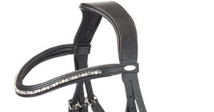 Halters de cheval en cuir exclusifs d'excellente qualité durables et durables pour le plaisir sportif de luxe - Product Image 4