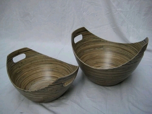 Cuenco de bambú versátil para uso en la cocina, ideal para mezclar, servir, preparar, naturalmente antibacteriano, perfecto para comer, sostenible - Product Image 2