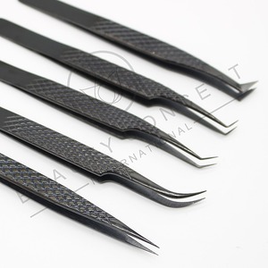 Pinzas para Pestañas de Grado Profesional, Herramienta de Belleza para Estilizar Pestañas, Extensiones de Pestañas, Lifting de Pestañas, Maquillaje y Salón - Product Image 3