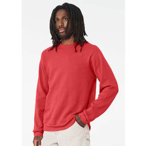 Sudadera de cuello redondo de lana para hombre, sudadera básica cálida de algodón de manga larga informal, sudadera de moda - Product Image 2