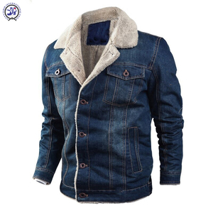 Chaqueta Vaquera Casual para Hombre, Diseño Nuevo, Invierno, Estilo Urbano, Ecológica, Resistente al Viento, con 2 Bolsillos en el Pecho, Color Azul Claro - Product Image 4