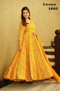 Bamber georgette คอลเลกชันดีไซเนอร์งานแฮนด์เมดสไตล์อินเดียเรยอนที่ทันสมัยเสื้อผ้าวิสคอสสำหรับสวมใส่เป็นครั้งคราว - Product Image 3