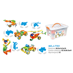 Hot Bán 165Pcs Gốc Xe Khối Kit Tự Lắp Ráp Xe Giáo Dục Khoa Học Xây Dựng Khối Đồ Chơi - Product Image 6