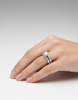 Anillo de Diamantes Múltiples para Mujer, Diamantes Cultivados en Laboratorio