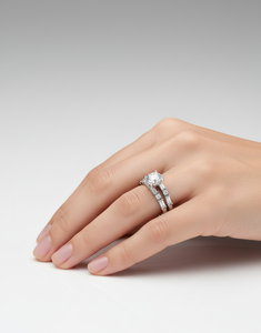 แหวนเพชรหลายเม็ดสำหรับผู้หญิง เพชรที่เพาะเลี้ยงในห้องปฏิบัติการ - Product Image 4