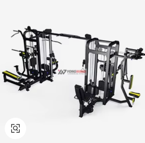 Attrezzatura Fitness Multifunzione 8 Stazioni, Sistema di Allenamento con Cavi Incrociati, Set Sportivo con Porta Quadrata - Product Image 1