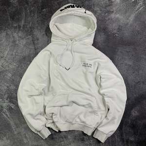 เสื้อฮู้ดสวมหัวสำหรับใส่ได้ทั้งชายและหญิงผ้าคอตตอน450GSM ลายหน้าจอแนวสตรีท - Product Image 1