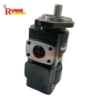 Bomba Hidráulica de Servicio Pesado de 250 Bares 20912800, Bomba de Engranajes en Tándem Compatible con Retroexcavadoras Serie 3CX 4CX 214, Repuestos