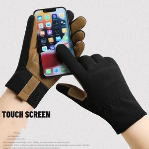 High Performance Breathable Work <b>Gloves</b> for Men Women Multi-Purpose <b>Light</b> Duty Excellent Grip High Dexterity for Touch Sports - Product Image 4