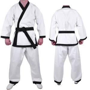 Uniforme de Karate Gi de Tela Twill, Uniforme de Karate Ligero 100% Algodón, Ropa de Artes Marciales en Colores Personalizados - Product Image 6