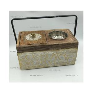 เตาน้ำมันหอมระเหยไม้พร้อมกล่องดีไซน์มาตรฐาน - Product Image 1