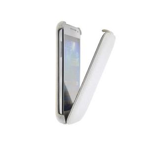 Étui à rabat classique Star-Case 'Roma' pour Samsung I9195 Galaxy S4 Mini en blanc - Product Image 1