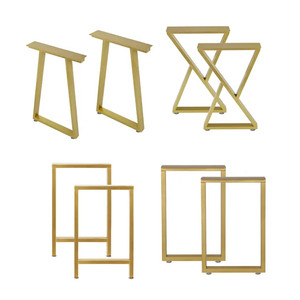 Grossiste Pied de table en or Mobilier Équipement Personnalisé Moderne Salle à manger Acier inoxydable galvanisé OEM ODM DIY - Product Image 4