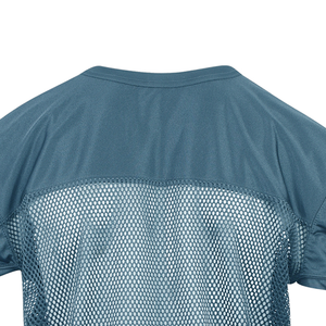 Camisetas personalizadas con estampado de pantalla de Hip Hop, camisetas transpirables de secado rápido, ropa de fútbol de malla cuadrada para Jersey, camiseta para hombre - Product Image 4