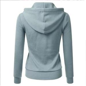 Sudadera con capucha de lana de gran tamaño personalizada para mujer, Jersey de invierno a granel de estilo callejero, efecto lavado, estampado liso en blanco para mujer, con capucha para adultos - Product Image 3