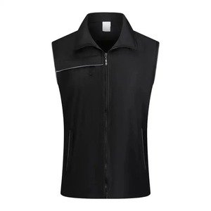 เสื้อนอกสำหรับกิจกรรมส่งเสริมการขายสำหรับสมาชิกเสื้อกั๊กสีแดงเครื่องแบบทำงานอาสาสมัครระดับสูงปรับแต่งโลโก้ได้ตามต้องการ - Product Image 3