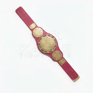 Ceinture de récompense de lutte unisexe professionnelle décorative de haute qualité, non toxique, avec logo personnalisé au centre et sangle réglable pour le sport - Product Image 2