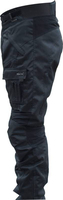 Pantalon de moto en polyester respirant et imperméable en Cordura, best-seller, couleur noire authentique, personnalisable, toutes saisons