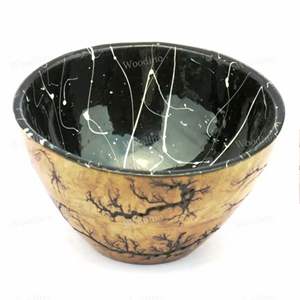 Cuenco de resina de madera al mejor precio Cuenco de resina y madera en línea al mejor precio Tamaño de producto personalizado Hecho en India - Product Image 4