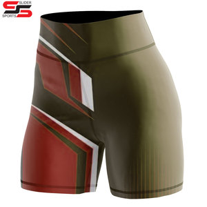 กางเกงขาสั้นเล่นยิมเอวสูงสำหรับผู้หญิงกางเกงขาสั้นสำหรับเล่นฟิตเนสเล่นฟิตเนสเล่นโยคะมีกระเป๋าด้านข้างพิมพ์โลโก้ได้ตามต้องการ - Product Image 4