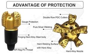 Mũi khoan kim cương <span class=keywords><strong>PDC</strong></span> cho thiết bị dầu khí Giàn Khoan <span class=keywords><strong>Mini</strong></span> Giàn Khoan nước Đức để bán - Product Image 3
