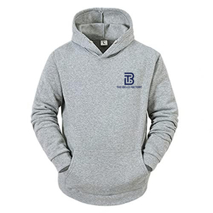 Men's TBF-011 2-Piece <b>Winter</b> Casual Jogging Sets Breathable Lightweight Solid Polyester/Cotton Hoodie Long Sleeves Four-Way - Product Image 2