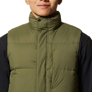 Wholesale Sleeveless Down Jackets Custom Logo Puffer Warm Windbreaker Light <b>Weight</b> Jackets - Product Image 2