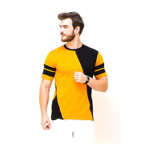 T-Shirt à manches longues pour hommes, décontracté, noir, uni, personnalisé, vente en gros - Product Image 5