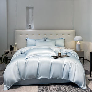 Sommer Hochwertiges Lanjing Vierteiliges <span class=keywords><strong>Set</strong></span> Cool Ice <span class=keywords><strong>Silk</strong></span> Naked Sleeping Bettlaken Bett bezug Home Decoration Bettwäsche - Product Image 6