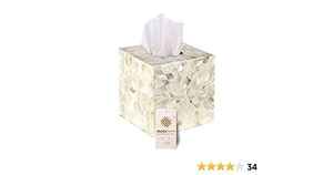 Boîte à mouchoirs en incrustation de vadrouille rectangulaire de haute qualité conception d'incrustation d'os pour la maison et le restaurant excellente valeur - Product Image 3