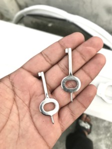 Departamento DE SEGURIDAD Metal Acero al carbono Cerrar Esposas Sistema de bloqueo doble Esposas Inoxidable - Product Image 5