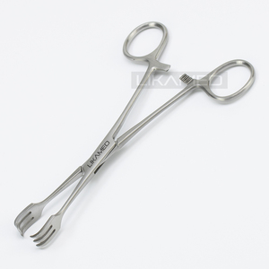 LIKAMED Pince de traction Lahey 3X3 dents Pince de saisie Lahey Goitre 15cm et 20cm en acier inoxydable allemand - Product Image 6