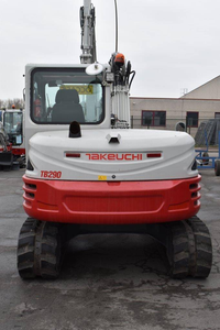 Mini-excavatrice Takeuchi TB290 pas chère à vendre, excavatrice sur chenilles hydraulique diesel, fournisseur prêt à expédier - Product Image 4