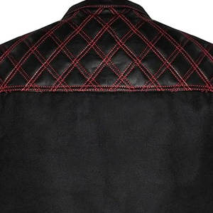 Gilet de chasse en cuir écologique de qualité supérieure Vente en ligne Meilleur achat Gilet de chasse en cuir - Product Image 6