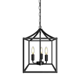 Top qualité métal fer lumières lanterne luminaire avec chaîne suspendue dernière conception décoration intérieure accessoires d'éclairage - Product Image 2