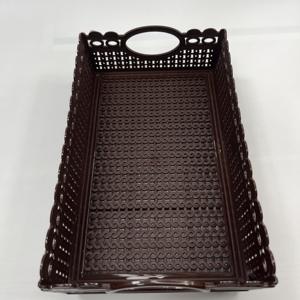 Plateau en plastique rectangulaire de haute qualité en vrac pour hôtels et restaurants pour le stockage de cuisine vente en gros - Product Image 3