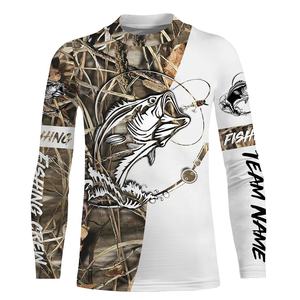 Vente en gros maillot de pêche personnalisé, maillot de tournoi de pêche, Sublimation, séchage rapide, vêtements de pêche, impression numérique, chemises et hauts - Product Image 1