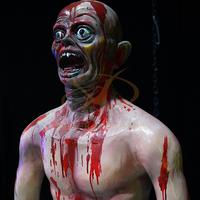 Simulations d'horreur de fantôme de terreur de zombie d'animatronique d'intérieur pour le centre commercial simulé d'animatronique de parc d'attractions de maison hantée