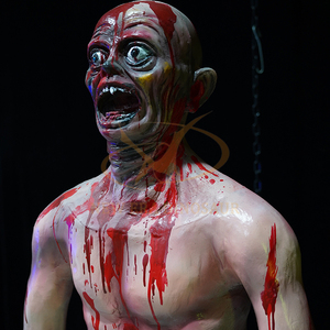 Simulations d'horreur de fantôme de terreur de zombie d'animatronique d'intérieur pour le centre commercial simulé d'animatronique de parc d'attractions de maison hantée - Product Image 2