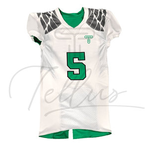 Nuevo Diseño de Camiseta de Fútbol Americano de Manga Corta, Impresa, Color Personalizado, Logotipo Personalizado, Servicio OEM, Venta Especial, Ropa de Equipo para Hombre - Product Image 4