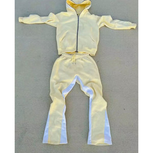 Survêtement personnalisé écologique 100% polyester/coton - élégant, polyvalent, respirant, coupe-vent, léger, pour les entraînements d'hiver - Product Image 2