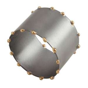 Servilletero metálico Diseño de calabaza Servilletero con acabado plateado Venta caliente Servilletero Anillo de tejido para fiestas de Halloween - Product Image 5