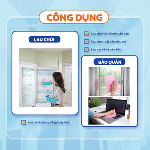 Krclean Super Absorbente 50/150 Hojas 25x30cm Paños de Limpieza Multiusos Conveniente PARA LA Limpieza de Superficies de Cocina - Product Image 5