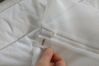 AVAIN (SOSU) Filet à linge en maille carré avec fermeture éclair pliable de haute qualité fabriqué en Corée 90x90cm