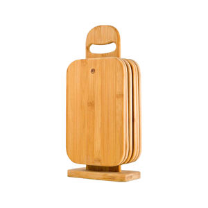 Tabla de cortar de madera altamente duradera más vendida para picar frutas y verduras disponible a precio a granel - Product Image 2