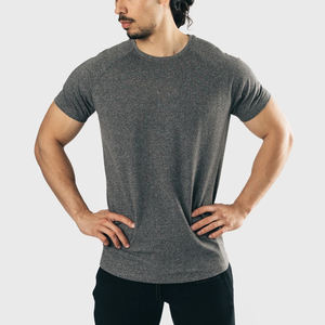 Camisetas sólidas elásticas con cuello redondo de algodón de verano de alta calidad, ropa de calle informal para hombres y camisetas de polo geniales - Product Image 4